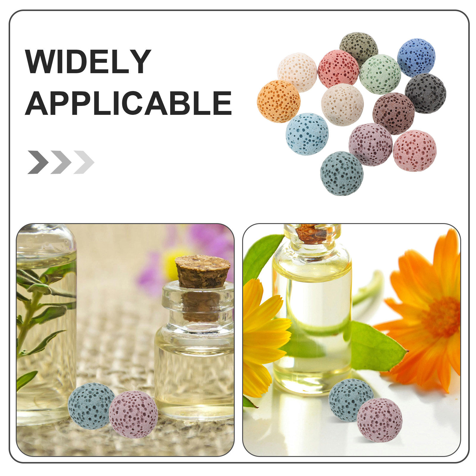26Pcs Volcanic Stone Beads Ass - Home Fragrance Usa 评论和价格