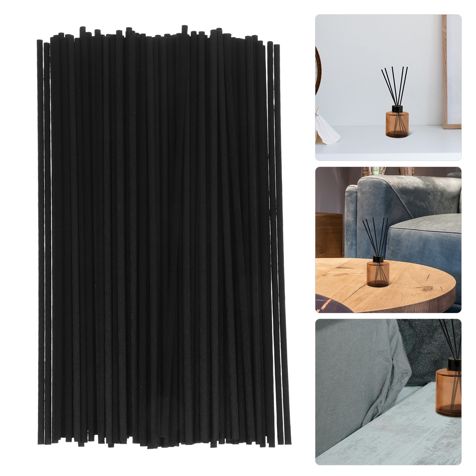 100Pcs Black Fiber Diffuser Ro - Home Fragrance Usa 评论和价格
